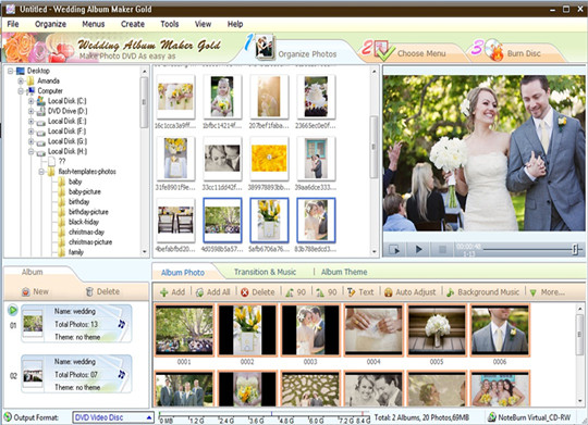 Online Photo Album Creator